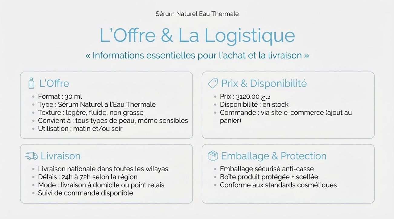 sérum hydratant à l