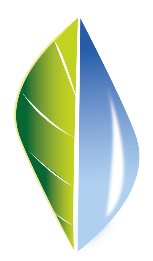 Contact logo (leaf water) plan de travail 1